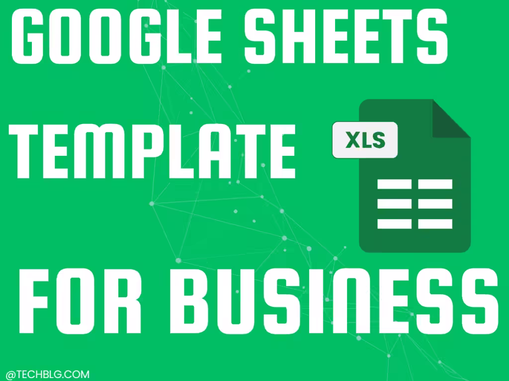 Streamline Your Business with Google Sheets Templates